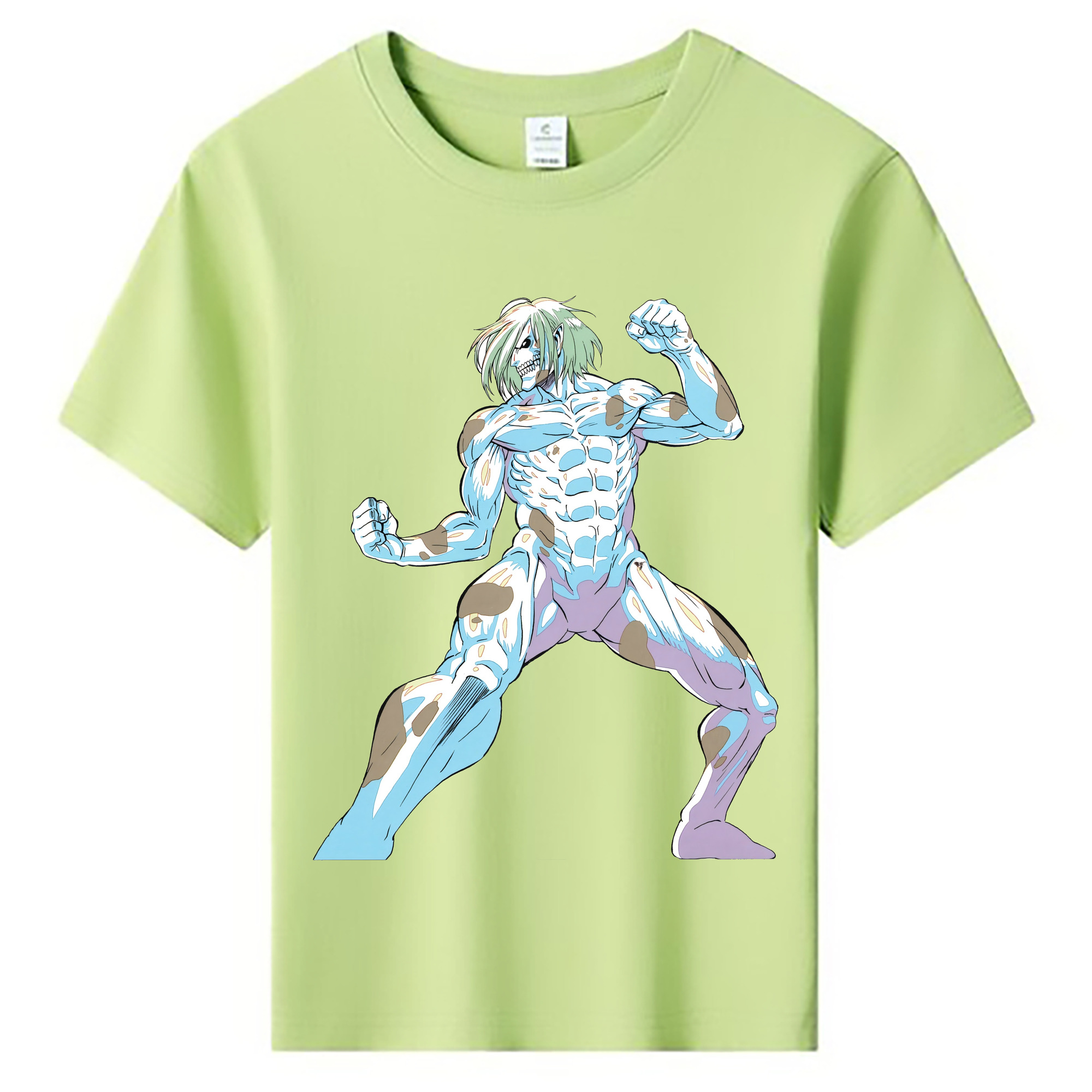 （画像用） 進撃の巨人 Attack on Titan 綿100％キッズTシャツ（フロントプリント）